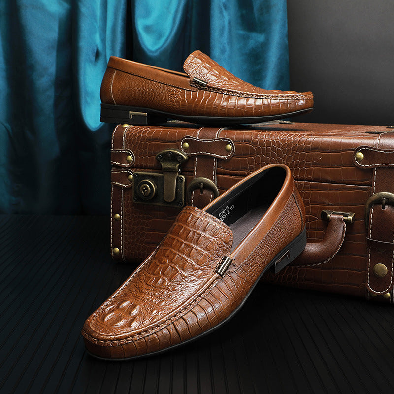 Men's Delivery Within Hours First Layer Cowhide Casual Shoes