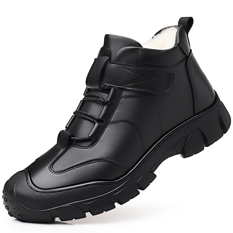Men's Winter Warm With Veet Thick Cotton Snow Boots