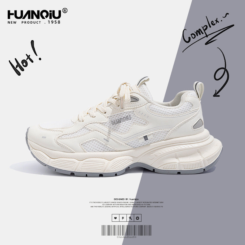 Women's & Men's Universal Couple Dad Summer Breathable Platform Sneakers