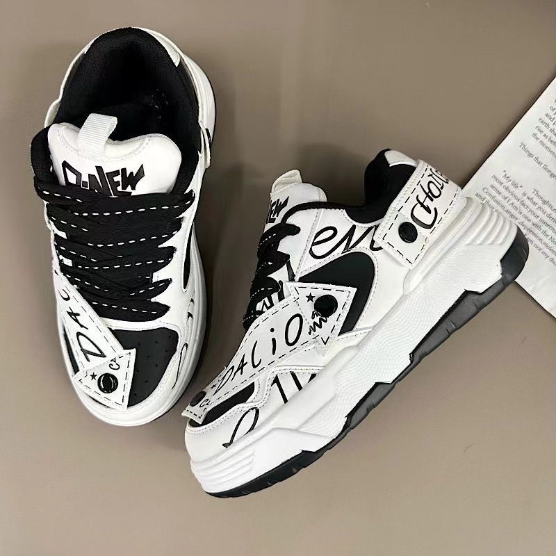 Men's Couple Dad Super Popular Preppy Style Thick Bottom Casual Shoes