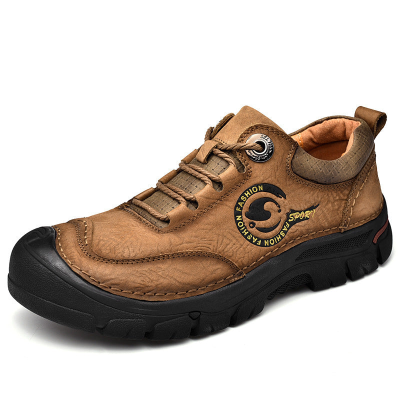 Men's Outdoor Platform Hiking Plus Size Top Casual Shoes