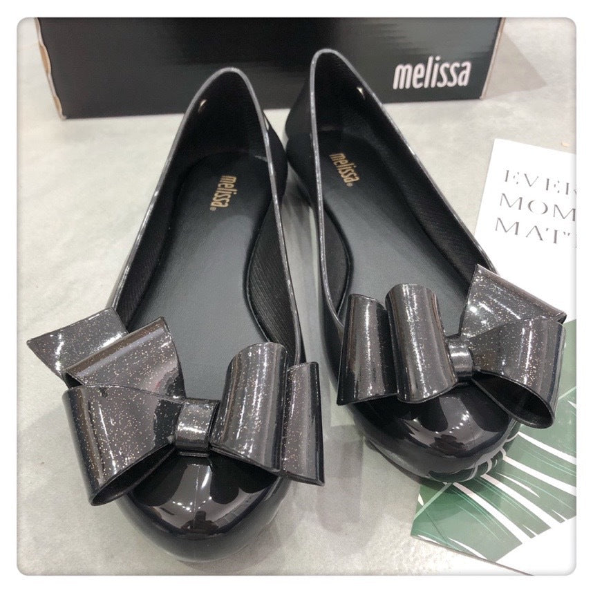Fragrance Soft Bottom Round Head Flat Bowknot Shallow Sandals
