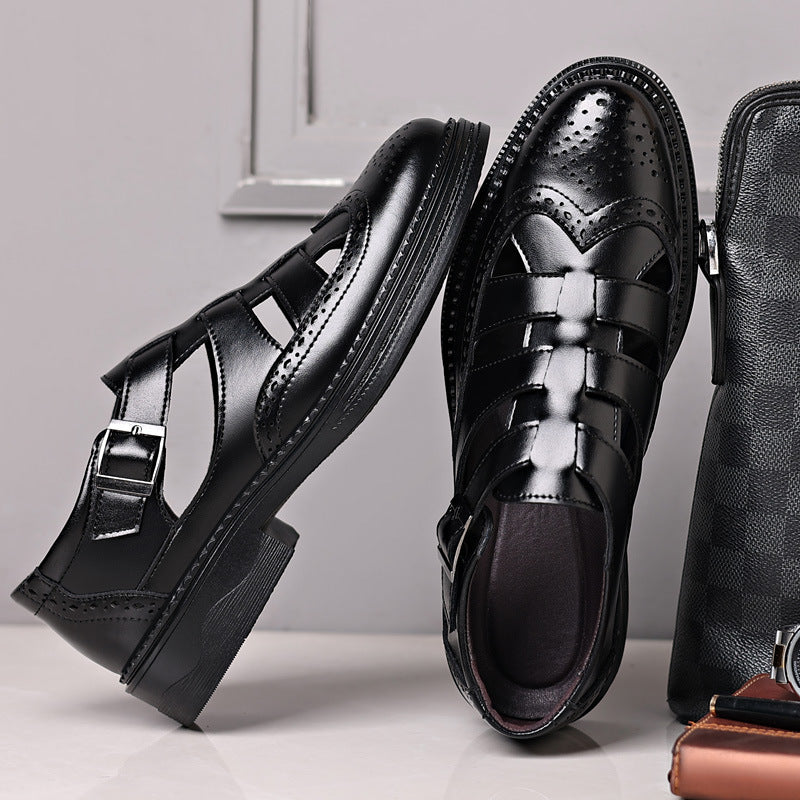 Men's Summer Hollow Soft Bottom Hole Casual Shoes