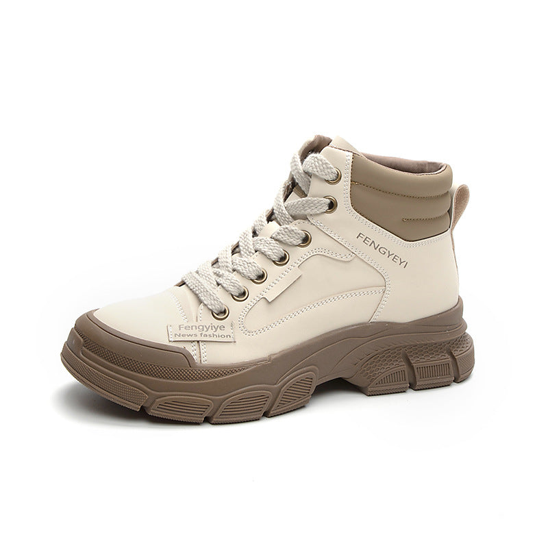 Women's & Men's Martin Warm Booties Fleece Plus Size Sneakers