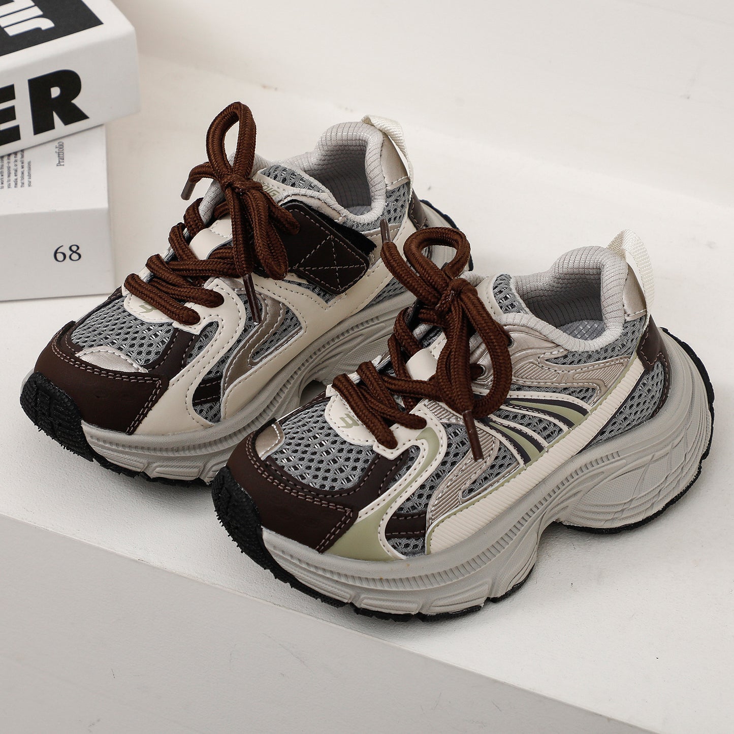Children's Mai Double Mesh Breathable Lightweight Autumn Kid's Sneakers