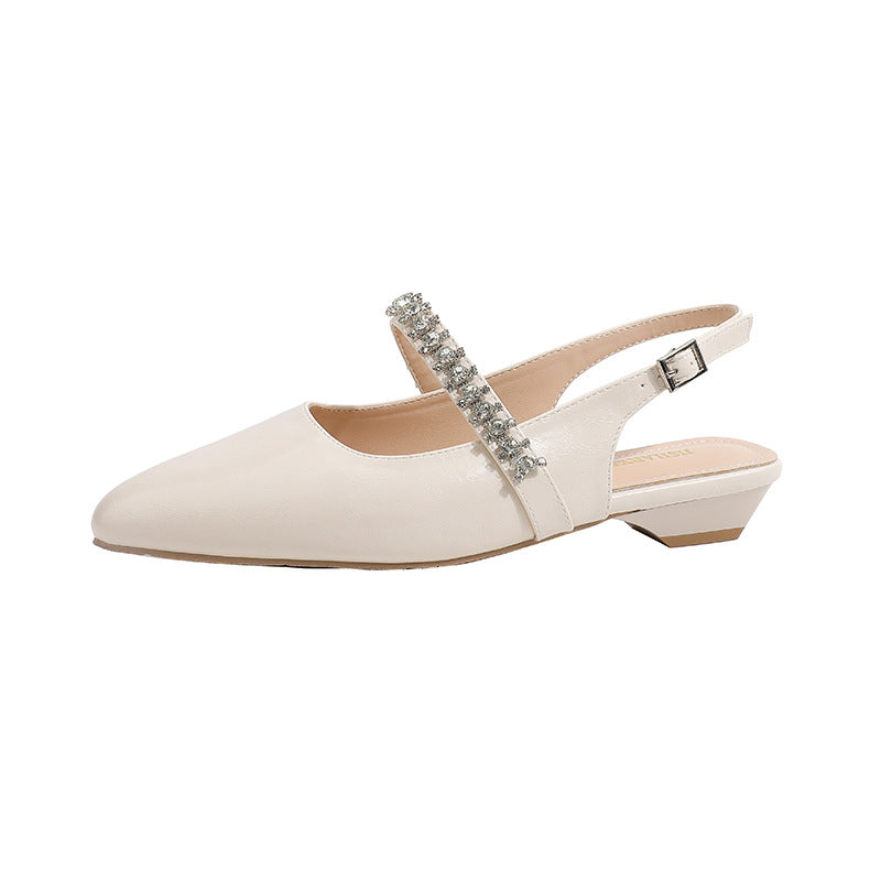 Women's Fat Feet Widened Fattened Plus Size Summer Heels