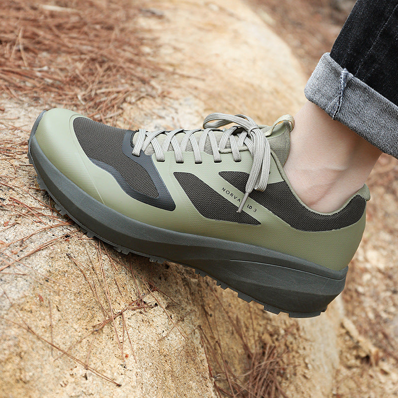 Men's Waterproof Hiking Live Broadcast Slow Running Sneakers
