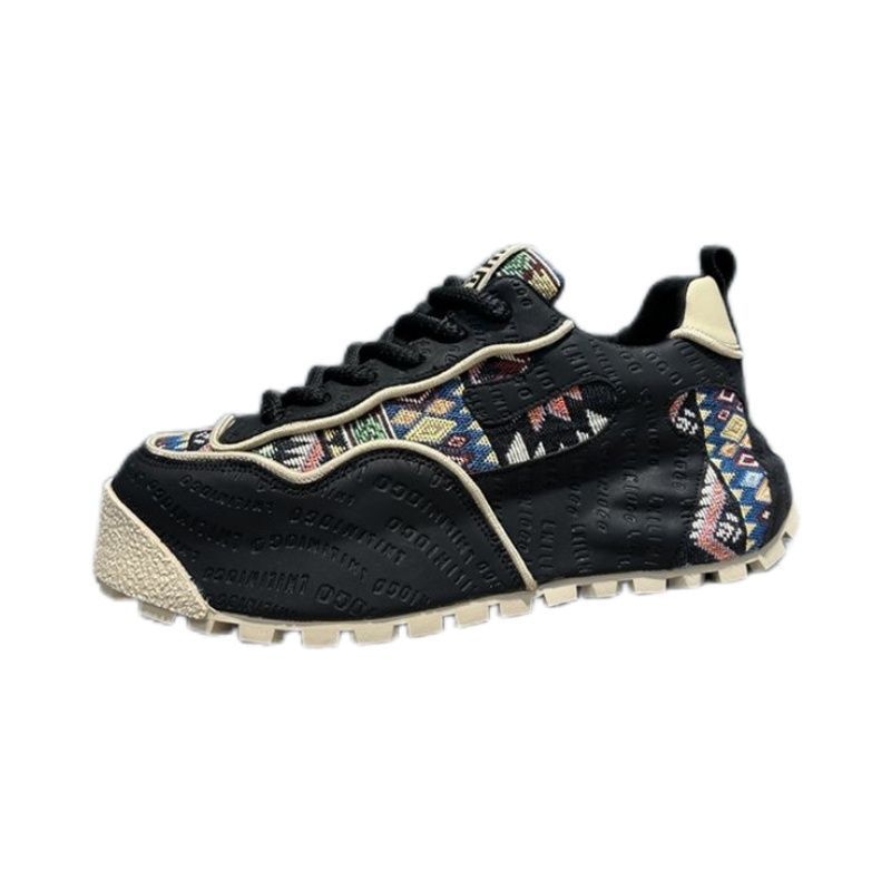 Men's Youth Western Style Autumn Sports Running Cloth Casual Shoes