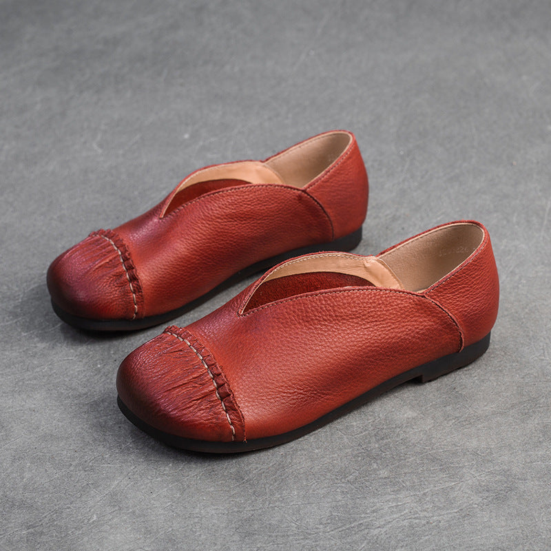 Women's Retro Minority Wind Soft Bottom Mom Casual Shoes