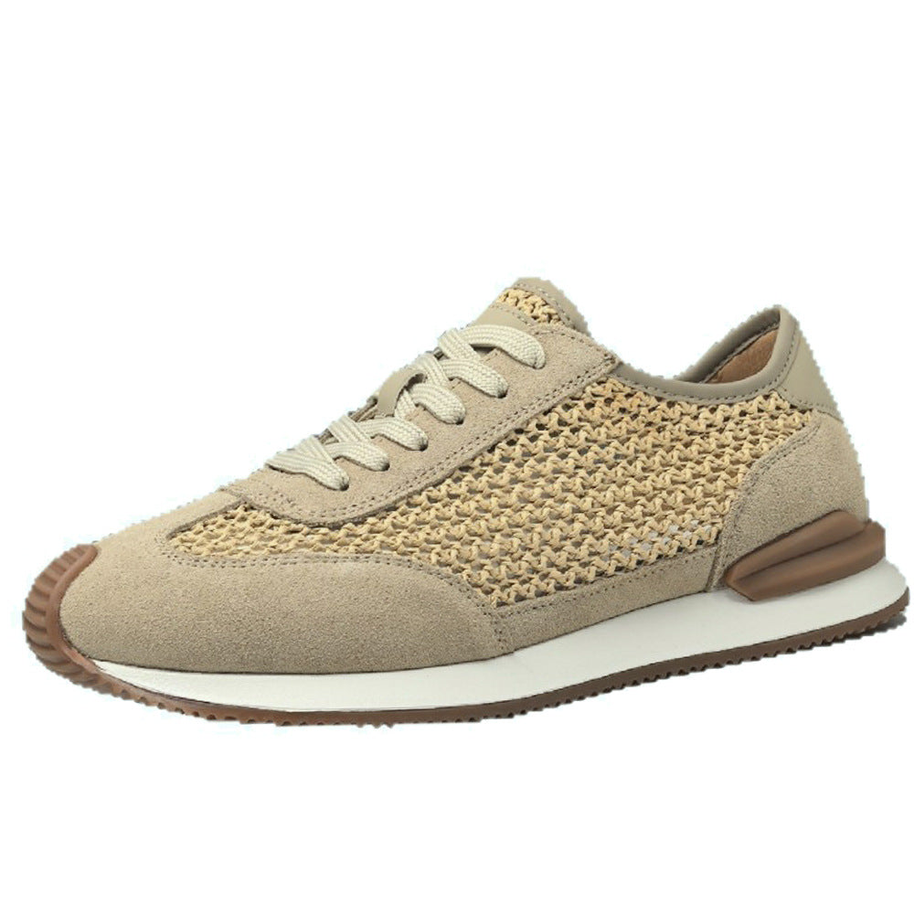 Men's First Layer Board Fashion Summer Hollow Sneakers
