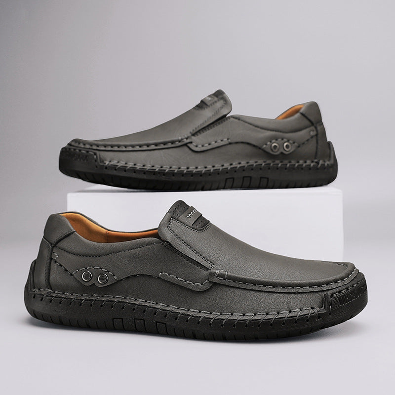 Men's Elegant Handmade Genuine Driver British Leather Shoes