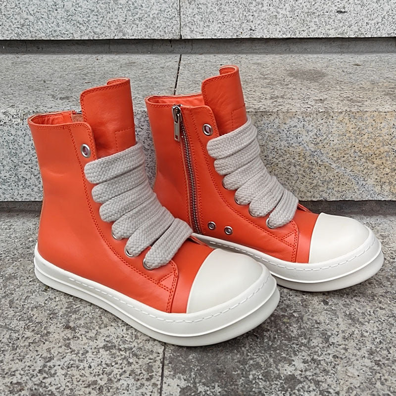 Women's & Men's Shoelaces Sports Leisure Calf Couple Plus Sneakers