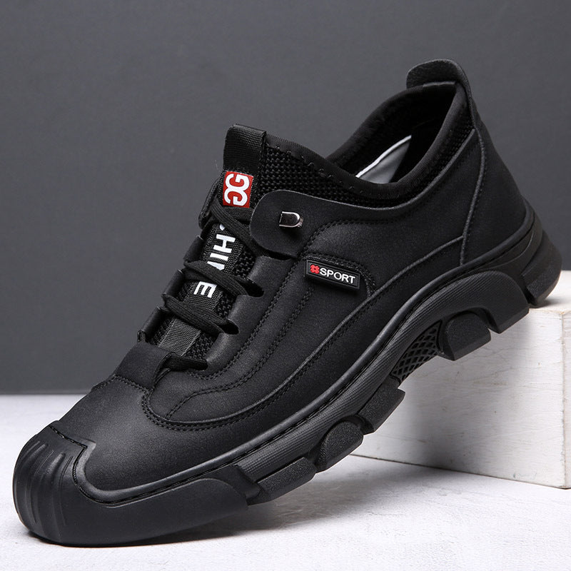 Men's Spring Genuine Outdoor Sports Hiking Comfortable Sneakers