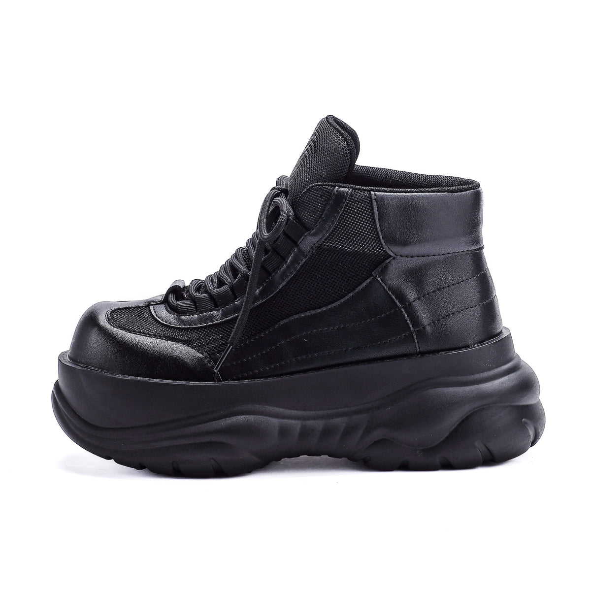 Raise The Bottom Muffin Gothic Style Short Punk Boots