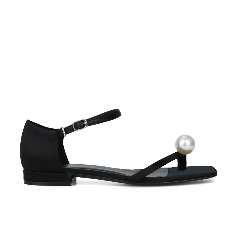 Women's Mom Midsummer Moonlight Square Toe Pearl Sandals