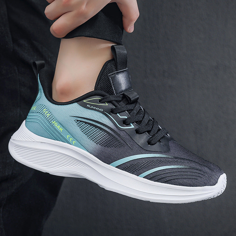 Men's Size Plus Lightweight Running Travel Sneakers
