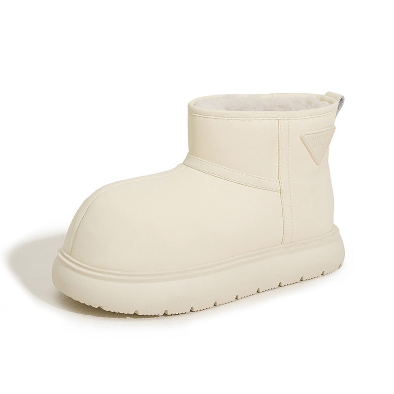 Women's Surface Winter Versatile Warm Big Head Snow Boots