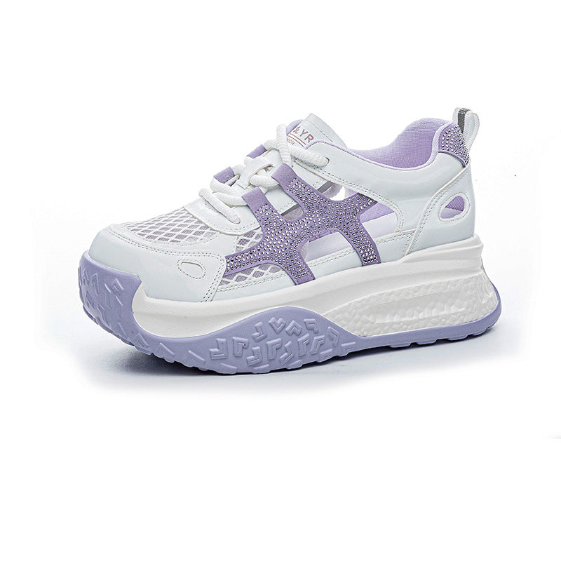 Mesh Dad Female Summer Thick Bottom Casual Shoes