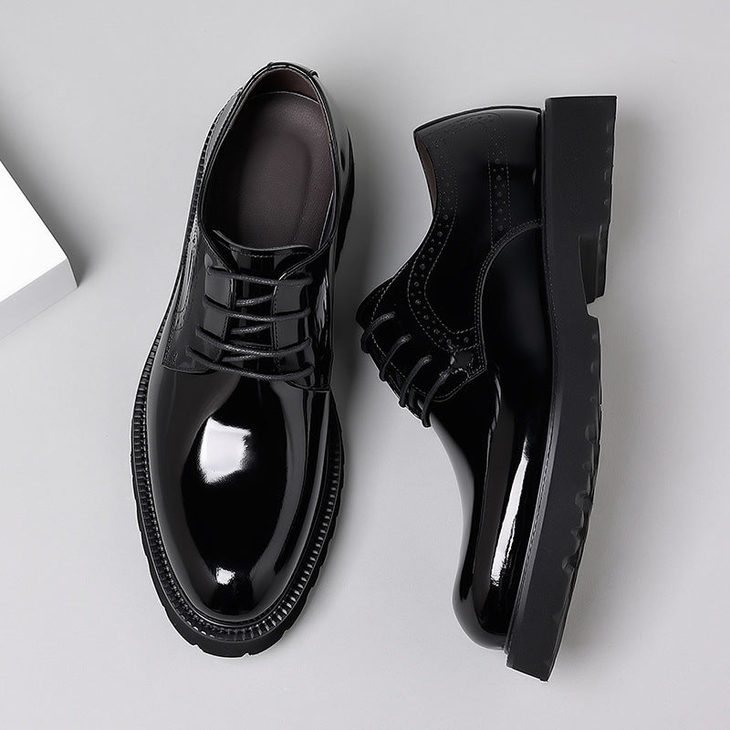 Men's Hair Stylist Korean British Trend Breathable Casual Shoes