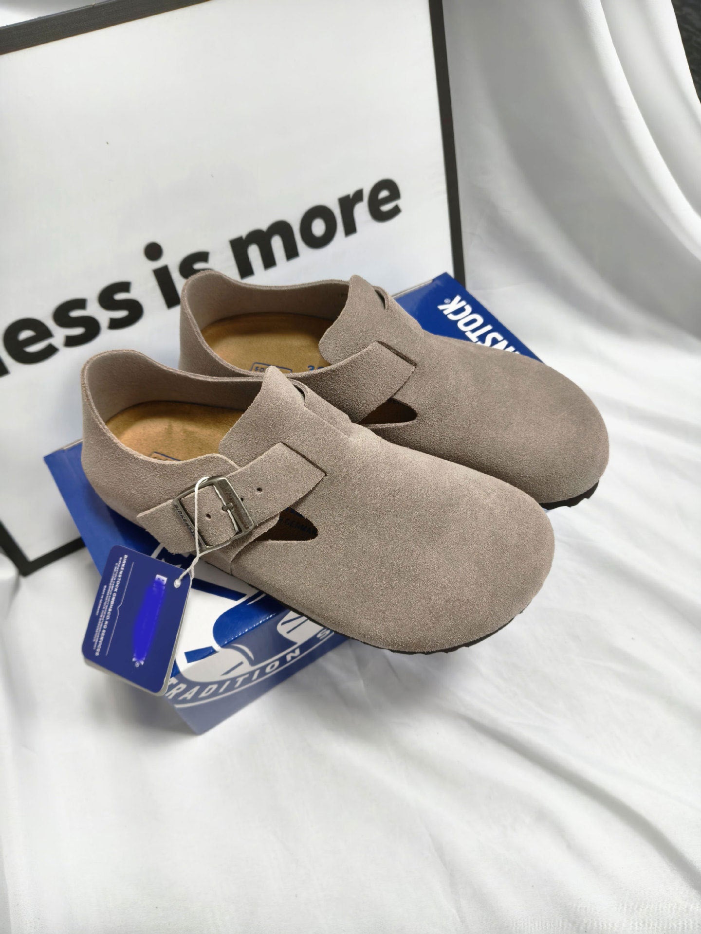 Women's & Men's All-inclusive Cork Sole Genuine Closed Toe Casual Shoes