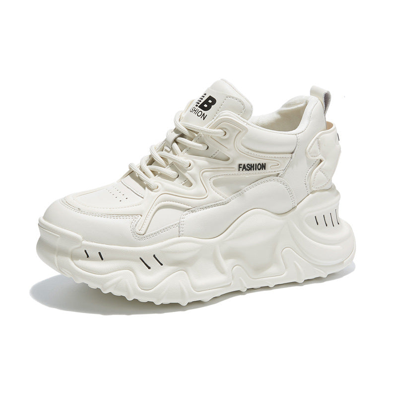 Women's & Men's Small Dad Autumn Platform Height Increasing Men's Shoes