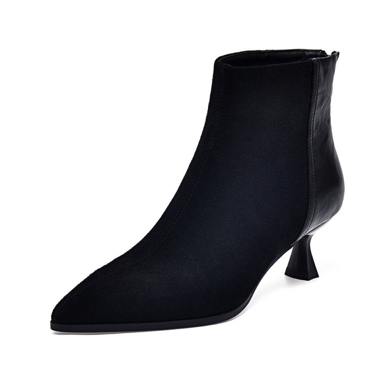 High Chelsea Skinny Stiletto Pointed Toe Boots