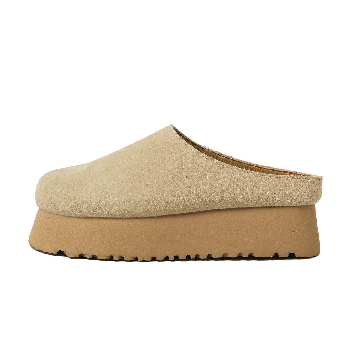 Women's Autumn Outer Wear Thick Bottom Retro Slippers