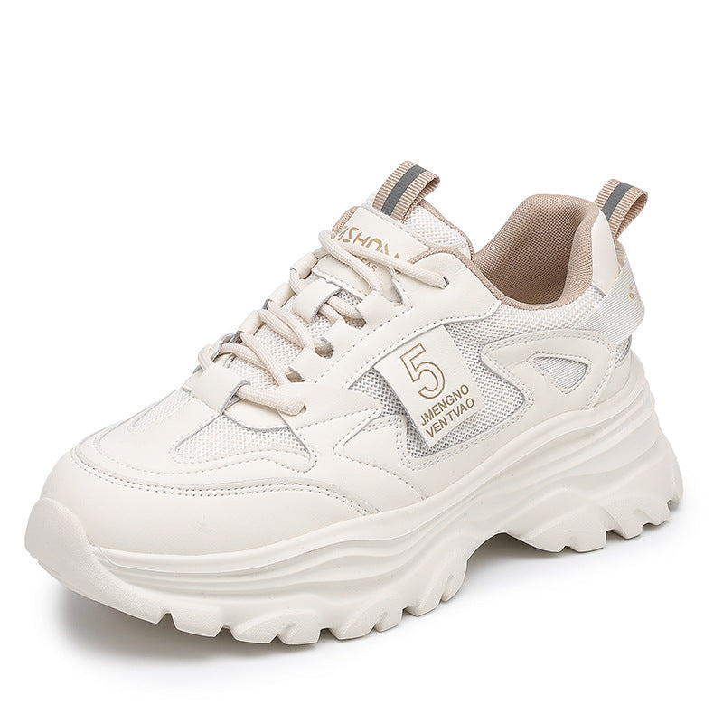 Women's Platform Dad Spring Korean Style Versatile Men's Shoes