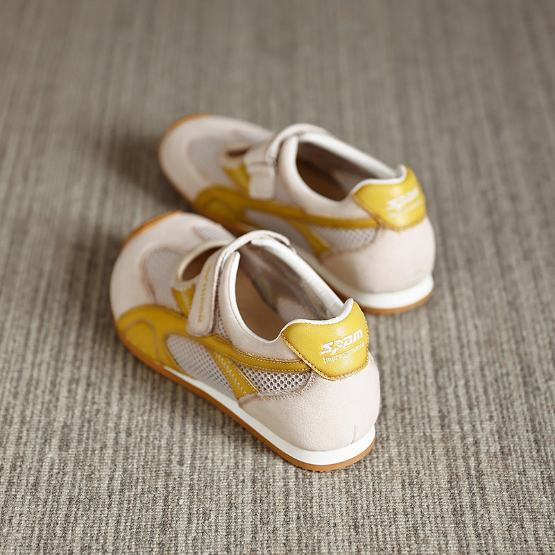 Women's Mesh Breathable Mary Jane Korean Hollow Casual Shoes