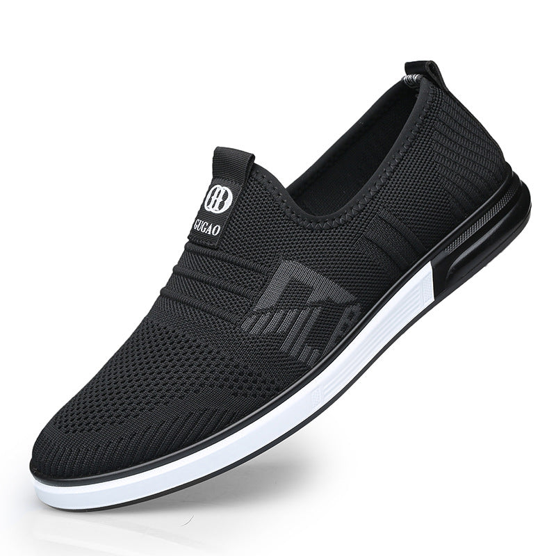 Men's Old Head Spring Breathable Cloth Lazy Sneakers