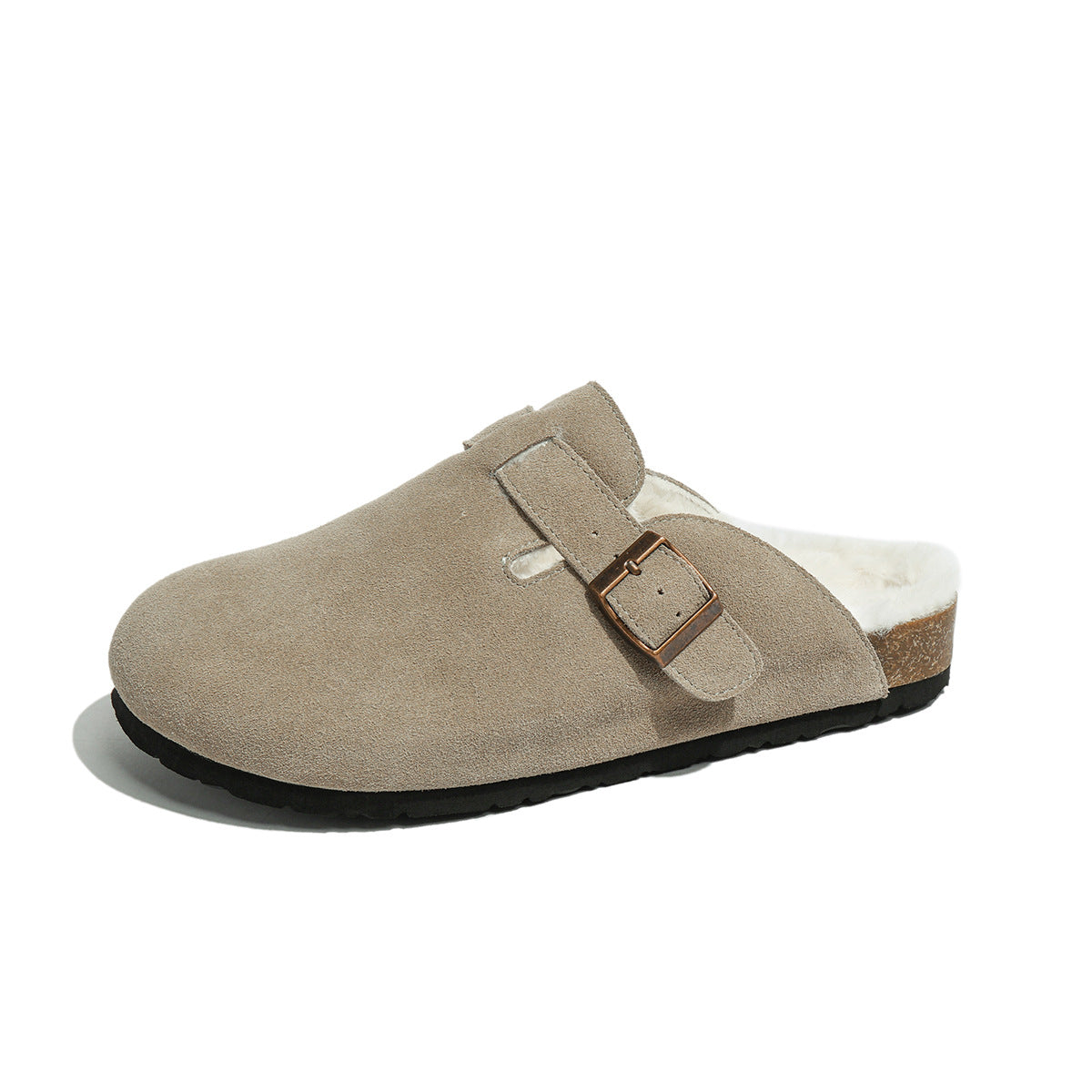 Women's Thick Bottom Half Couple Lazy Vintage Slippers