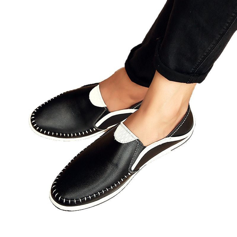 Men's Breathable Hollow Lazy Slip-on Driving Trendy Casual Shoes