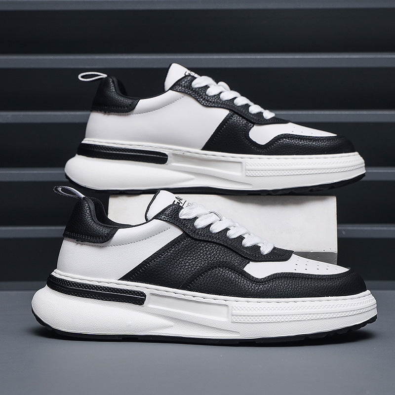 Men's Unique White Violent Bear Fashion Sneakers