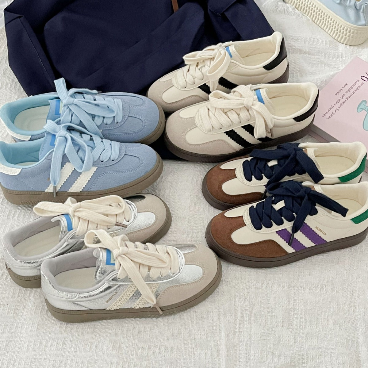 Women's Retro German Training Summer White Trendy Casual Shoes