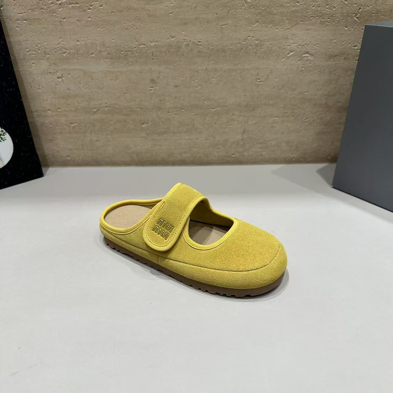 Women's Potatoes Bo Spring Round Head Shallow Sandals