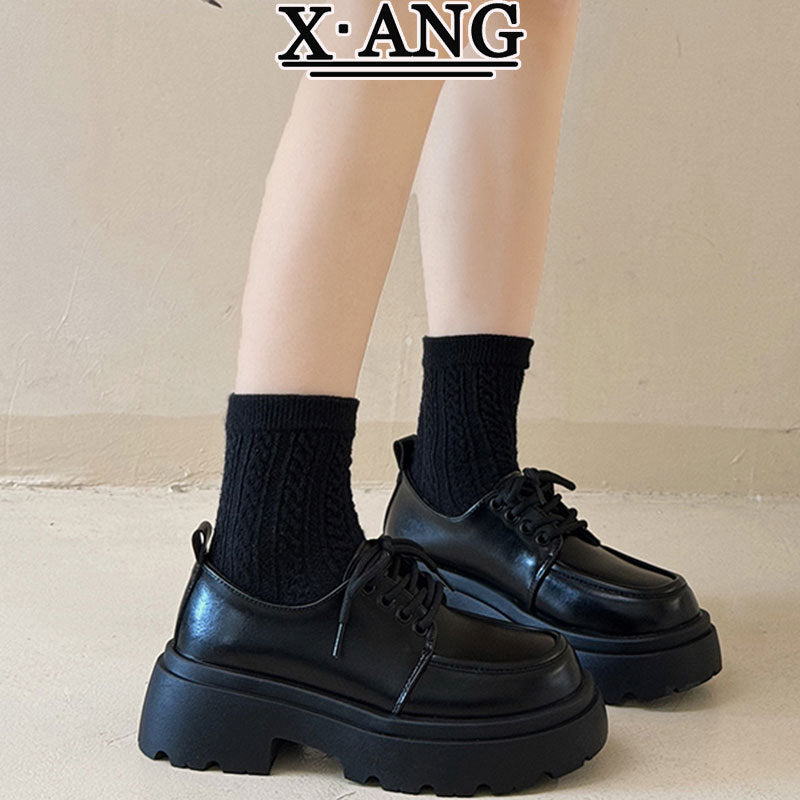 Women's British Style Platform Authentic Mary Jane Loafers