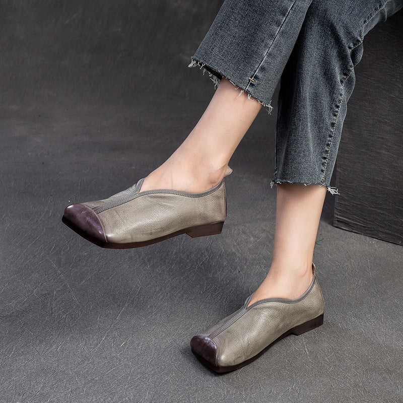 Women's Toe Flat Bottom Comfortable Soft Thin Casual Shoes