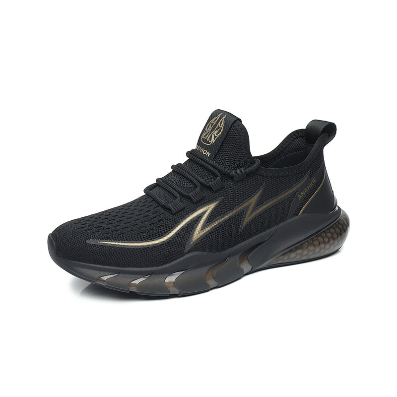 Men's Breathable Mesh Surface Sports Air Cushion Sneakers