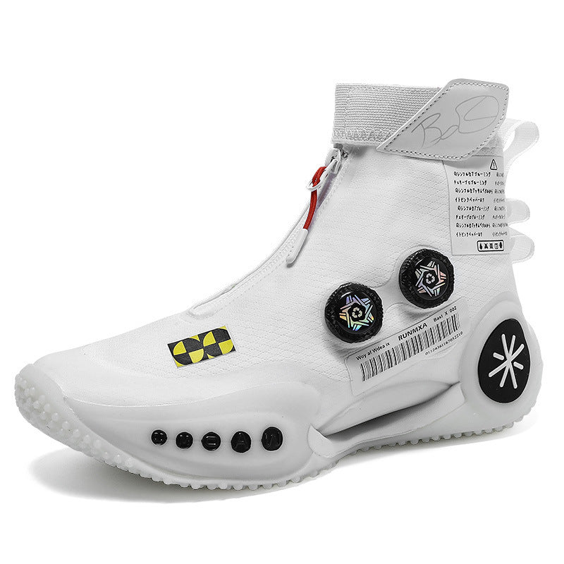 Men's Wade Rotating Buckle Carbon Plate Combat Middle School Sports Sneakers