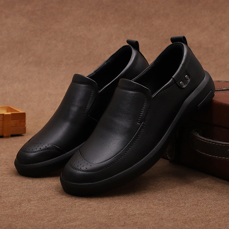 Men's Fashion Soft Noodle Business Sleeve Comfortable Casual Shoes
