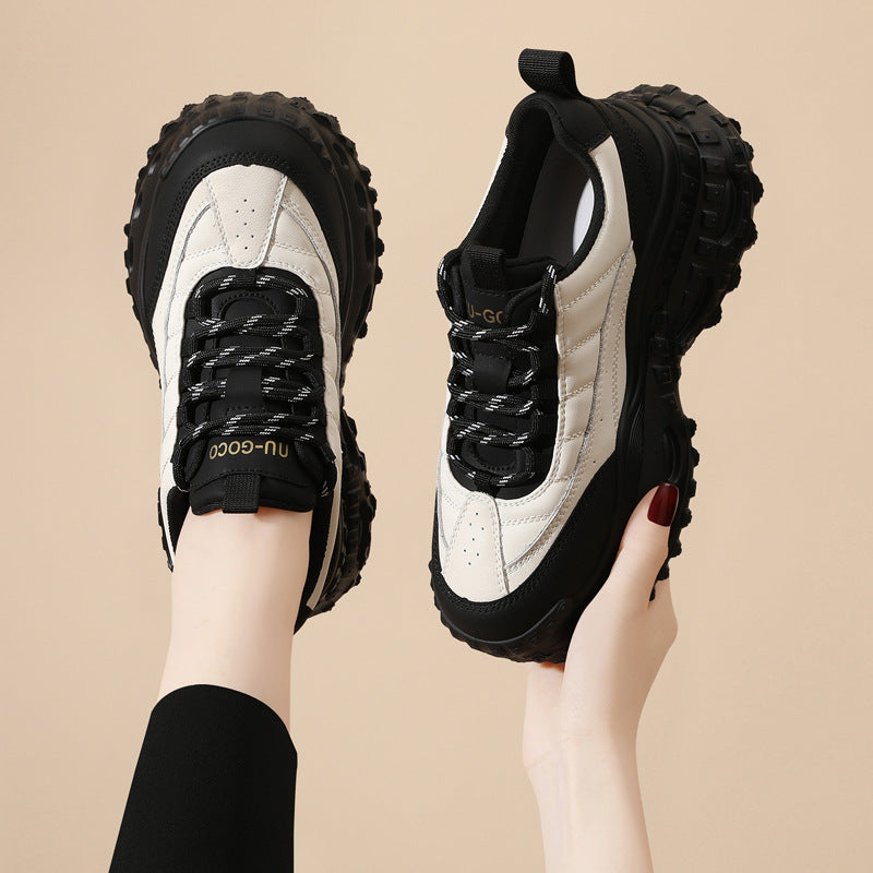 Women's Not Make Up Authentic Clunky Autumn Lightweight Casual Shoes