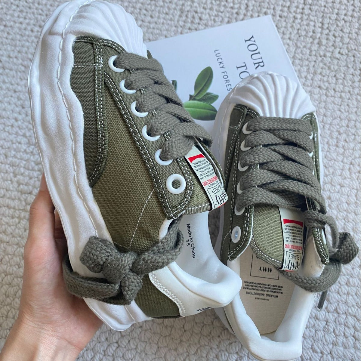 Dissoed Board Shell Toe Platform Tide Sneakers
