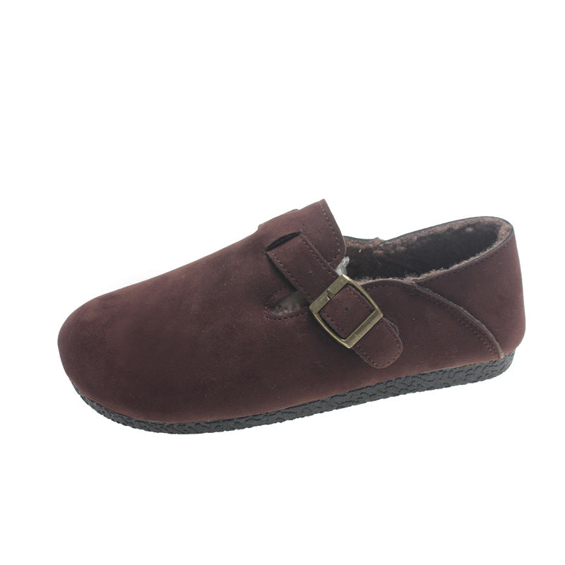 Women's Retro Easy Matching Flat Bottom Slip-on Casual Shoes