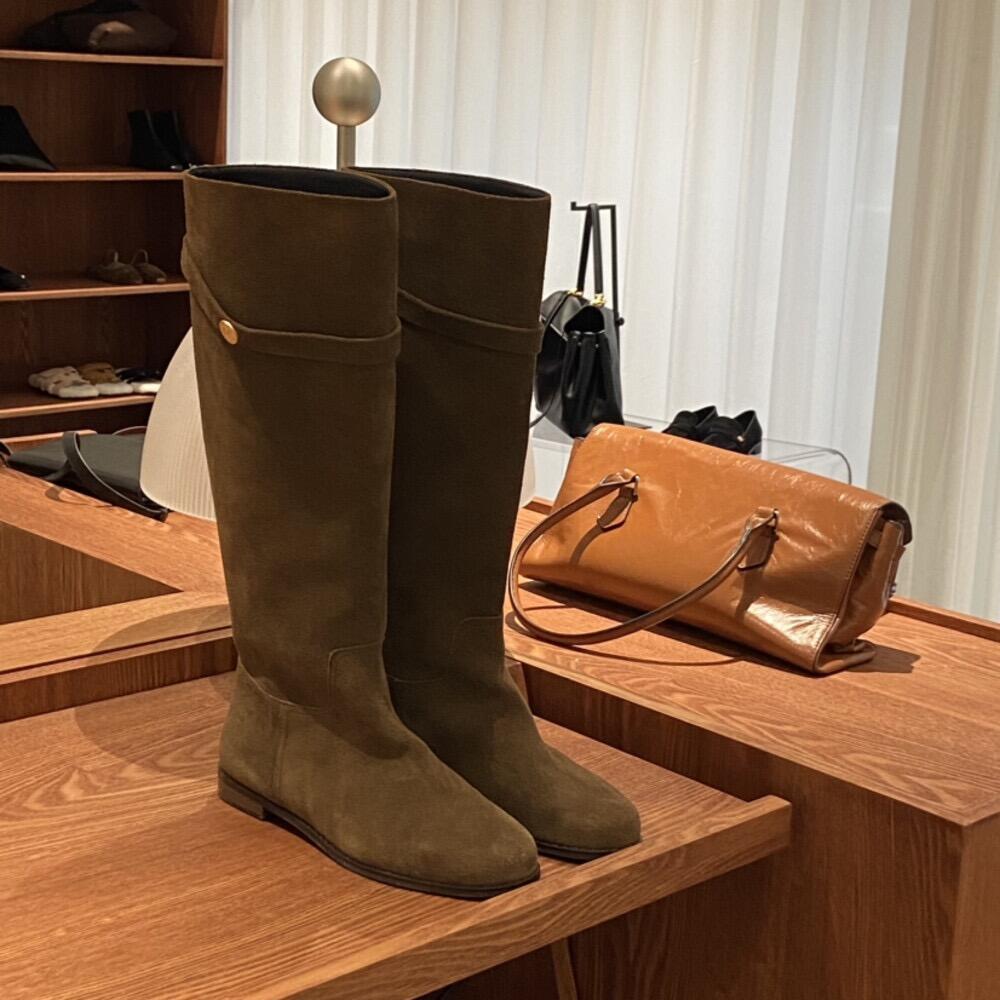 Women's Coins In Seconds Retro Chunky Thick Bottom Boots