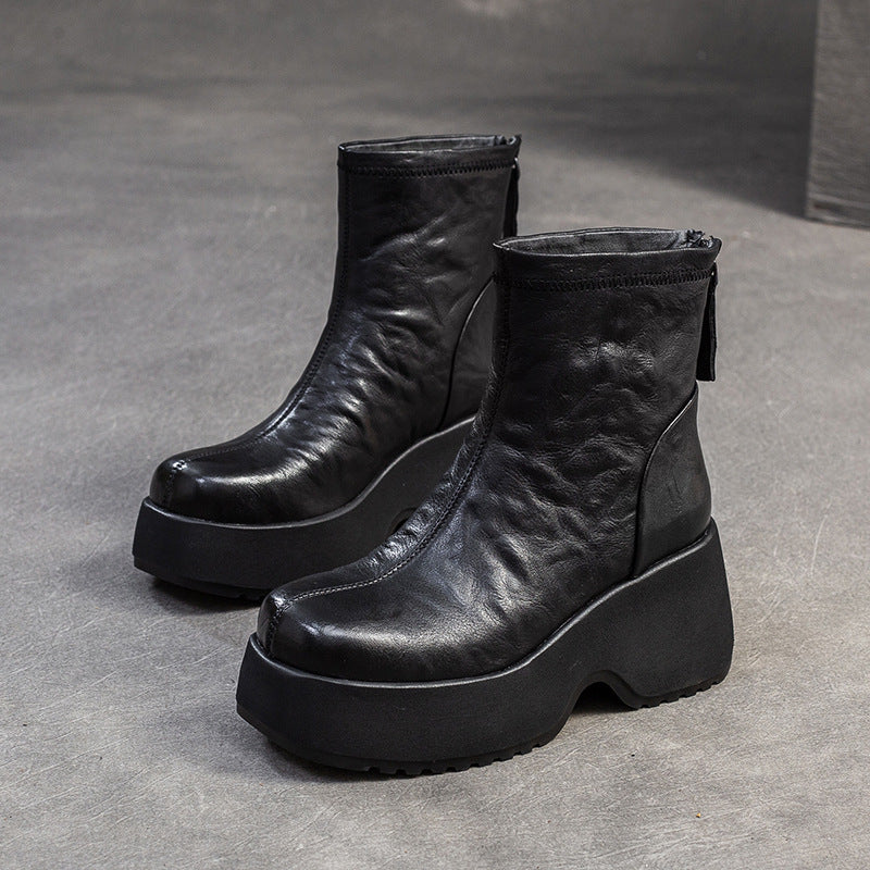 Women's & Men's Elevator Ankle European Goods Chelsea Hand-held Men's Shoes