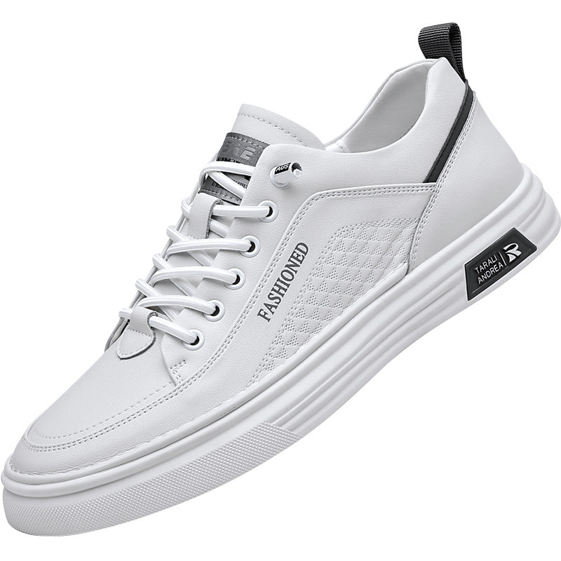 Men's Summer White Versatile Breathable Fashion Sports Sneakers