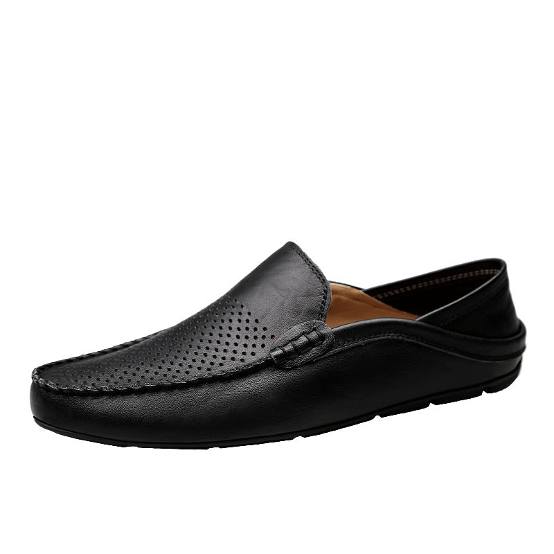 Men's Tods Genuine Cowhide British Soft Bottom Casual Shoes