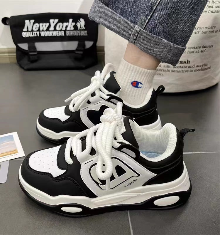 Men's Thick Bottom Trendy Daddy High Street Couple Sneakers