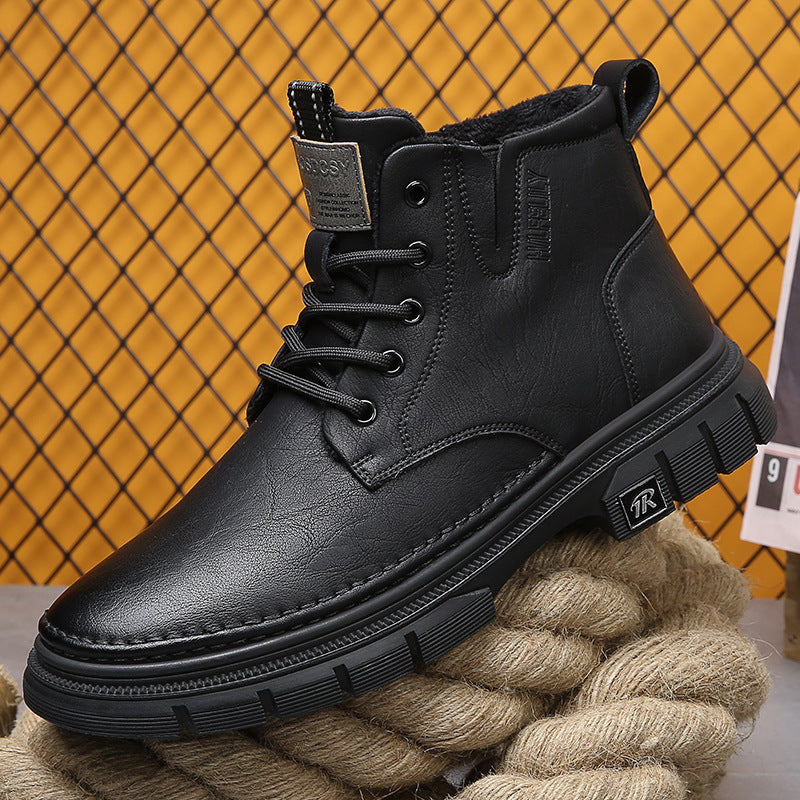 Men's Winter Martin Genuine Retro American British Boots