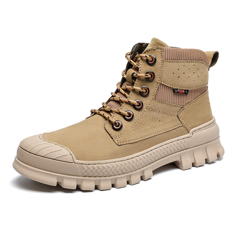 Men's Martin Outdoor Big Toe Suede Boots